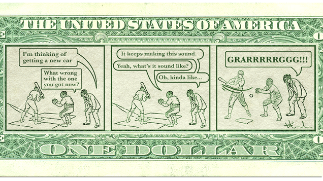 Illustration for article titled 9 Mind-Blowing Things Hidden On The $1 Bill